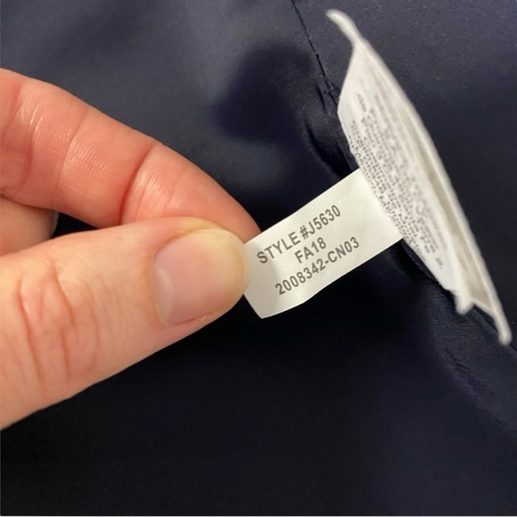 J.Crew Glen Plaid Ruffle Pocket Blazer Sz 10‎ - Picture 6 of 15